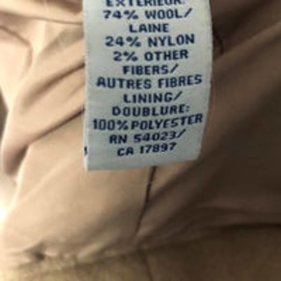 Old Navy Women’s Camel Pea Coat.‎ Size Medium. GUC - Picture 4 of 6